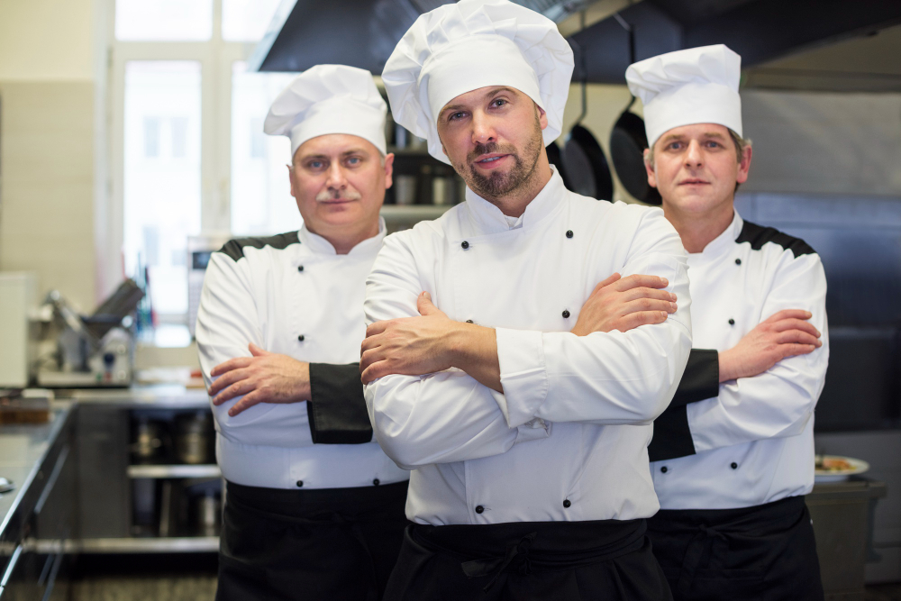 entrepreneurs des chefs cuisiniers